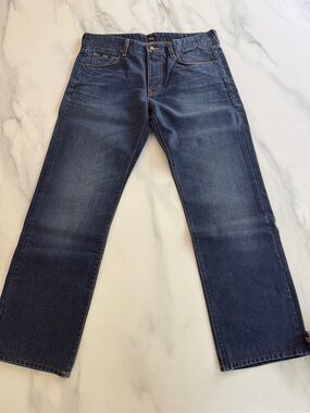 Classic Straight Fit Hugo Boss Men’s Jeans - Dark Blue 34/30